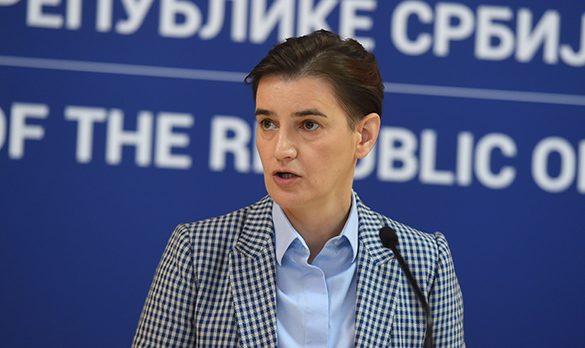 Predsednica Vlade Ana Brnabić