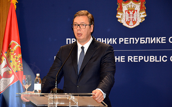 predsednik Srbije Aleksandar Vučić