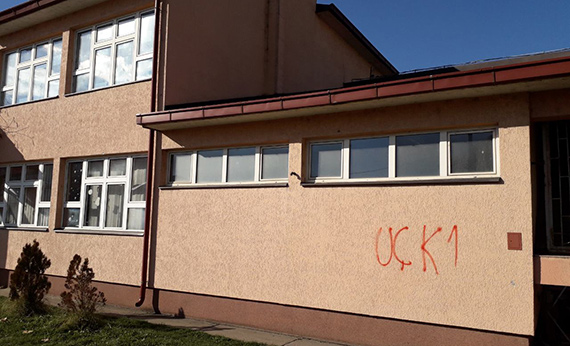 Ispisivanje grafita UČK