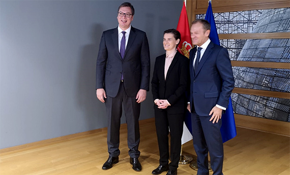 Aleksandar Vučić i Ana Brnabić