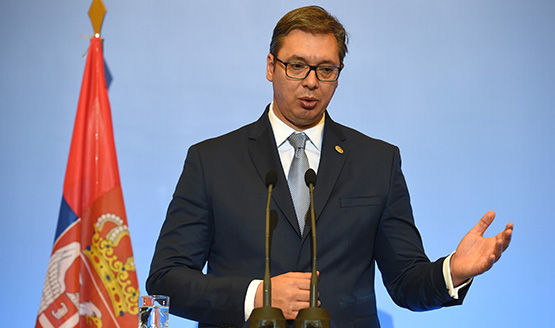 Predsednik Srbije Aleksandar Vučić